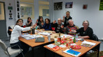 Célébration de Noël en classe